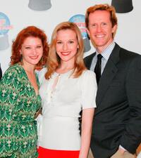 Kerry O'Malley, Meredith Patterson and Jeffry Denman at the photocall of "White Christmas."