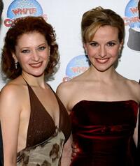 Kerry O'Malley and Meredith Patterson at the after party of the Opening Night of "White Christmas."