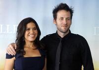 America Ferrera and Ryan O'Nan at the photocall of "The Dry Land" during the 36th American Film Festival.