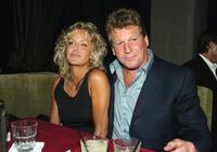 Ryan O'Neal and Farrah Fawcett at the Los Angeles after-party for "Malibu's Most Wanted".