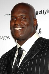 Shaquille O'Neal at the Getty Images, Johnnie Walker and Steiner Sports party during the 2008 MLB All-Star Week.