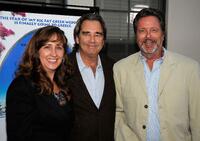 Wendy Treece, Beau Bridges and Ian Ogilvy at the premiere of "My Life In Ruins."
