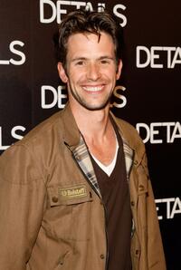 Christian Oliver at the DETAILS magazine "Mavericks 2008" issue cocktail party.
