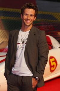 Christian Oliver at the European premiere of "Speed Racer."