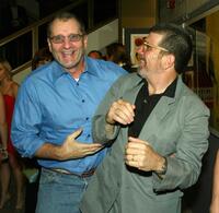 Ed O'Neill and David Mamet at the world screening of "Spartan".