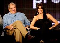 Ed O'Neill and Sofia Vergara at the ABC Network portion of the 2009 Summer Television Critics Association Press Tour.