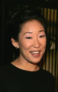 Sandra Oh at the premiere of "Hard Candy" .