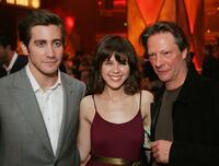 Jake Gyllenhaal, Rini Bell and Chris Cooper at the after party of the premiere of "Jarhead."