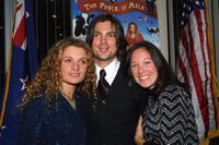 Danielle Cormack, Karl Urban and Willa O'Neill at the premiere of "The Price of Milk."