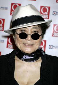 Yoko Ono at the Q Awards the annual magazines music awards.