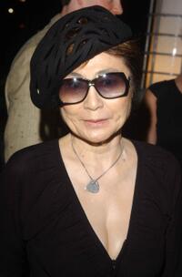Yoko Ono at the New York Restoration Project and The First Boathouse on the Harlem River celebration.