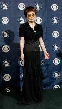Yoko Ono at the 46th Annual Grammy Awards.