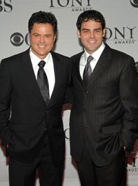 Donny Osmond and Donny Osmond Jr. at the 61st Annual Tony Awards.