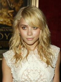 Ashley Olsen at the premiere of "Troy."