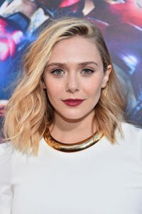 Elizabeth Olsen at the California world premiere of "Avengers: Age of Ultron."