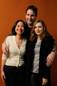 Directors Laura Lau, Chris Kentis and Elizabeth Olsen at the portrait session of "Silent House" during the 2011 Sundance Film Festival.