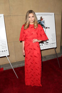 Elizabeth Olsen at the California premiere of "I Saw The Light."