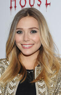 Elizabeth Olsen at the New York premiere of "Silent House."