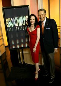 Jerry Orbach and Bebe Neuwirth at the filming segments for "Lost Treasures".