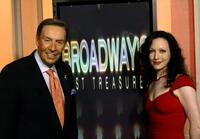 Jerry Orbach and Bebe Neuwirth at the filming segments for "Lost Treasures".