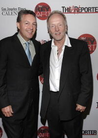 Publisher of The Hollywood Reporter John Kilcullen and Tobin Bell at the Hollywood Reporter Key Art Awards in L.A.