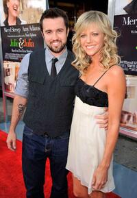 Rob McElhenney and Kaitlin Olson at the special screening of "Julie & Julia."