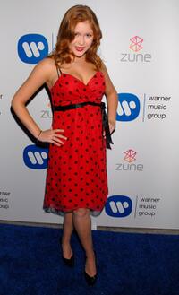 Renee Olstead at the Warner Music Group's 2007 Grammy Party.
