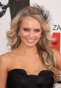 Melissa Ordway at the premiere of "17 Again."