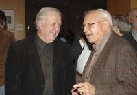 Ned Beatty and Milton Burrow at the 30th Anniversary Screening of "All the President's Men".