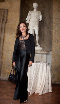 Maria Rosaria Omaggio at the 2009 Nastri D'Argento Nominations Dinner party in Rome.
