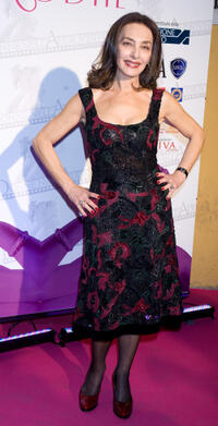 Maria Rosaria Omaggio at the "Premio Afrodite" - Women In Film And Television International Awards in Rome.