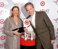Warren Beatty and Annette Bening at the AFI's 40th Anniversary celebration.