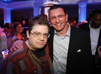 Patton Oswalt and Robert Irvine at the celebration of the releases of "Ratatouille" on DVD and Blu-Ray and "Cars."