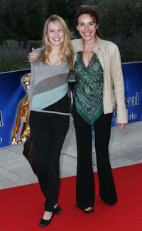 Anna and Isabel Otero at the closing ceremony of the 46th Annual Monte Carlo Television Festival.