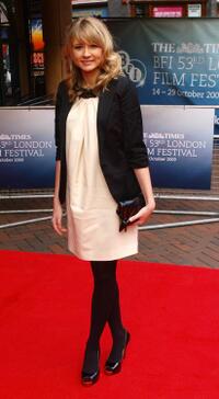Eliza Bennett at the UK premiere of "From Time to Time."