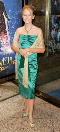 Eliza Bennett at the World Charity premiere of "Nanny McPhee."