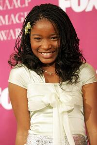 Keke Palmer at the 36th NAACP Image Awards.