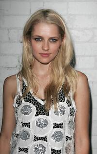 Teresa Palmer at the Sass and Bide eyewear launch.