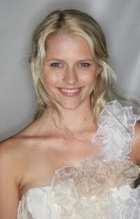 Teresa Palmer at the Vanity Fair Portraits: Photographs 1913-2008 Exhibit grand opening party.