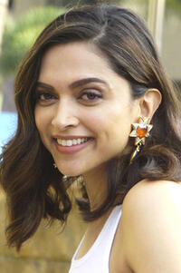 Deepika Padukone at the "Chaapaak" photocall in Mumbai.