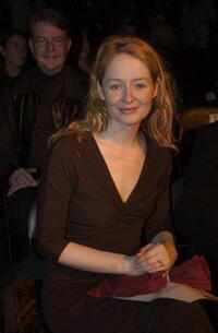 Miranda Otto at the Australian designers Easton Pearson's Summer collection show at Mercedes Australia Fashion Week 2003.