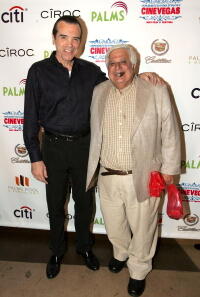 Chazz Palminteri and Michael Lerner at the 2007 CineVegas "Jackpot Premieres" party.