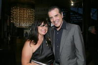 Chazz Palminteri and Joyce Westergaard at the special screening of "The Dukes".