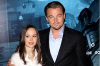 Ellen Page and Leonardo DiCaprio at the photocall of "Inception."