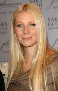 Gwyneth Paltrow at the Saks Fifth Avenue & Estee Lauder's 'Pleasures' in Beverly Hills, California. 