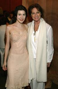 Clara Bellar and Jacqueline Bisset at the opening night of the Eighth Annual City of Lights, City of Angels Film Festival.