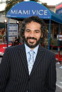 John Ortiz at the premiere of "Miami Vice."