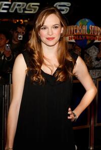 Danielle Panabaker at the premiere of "Charlie Wilson's War."