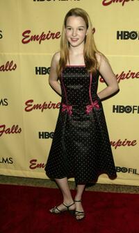 Kay Panabaker at the premiere of "Empire Falls."