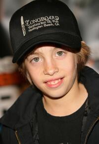 Jimmy Bennett at the premiere of "Firewall."